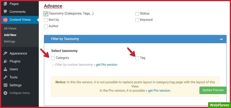 display wordpress posts in grid layout