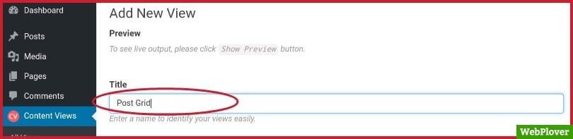 display wordpress posts in grid layout