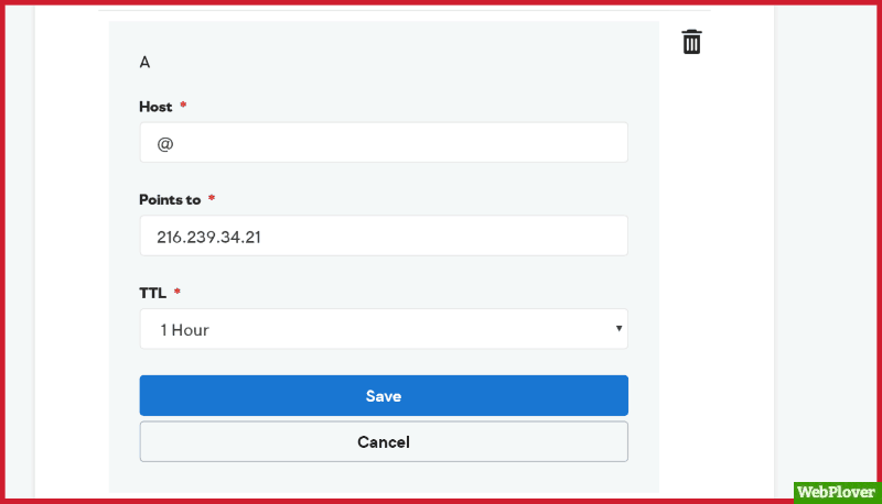 BlogSpot custom domain