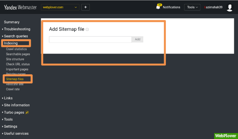 Submit Website To Yandex