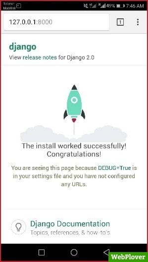 Install Django On Android