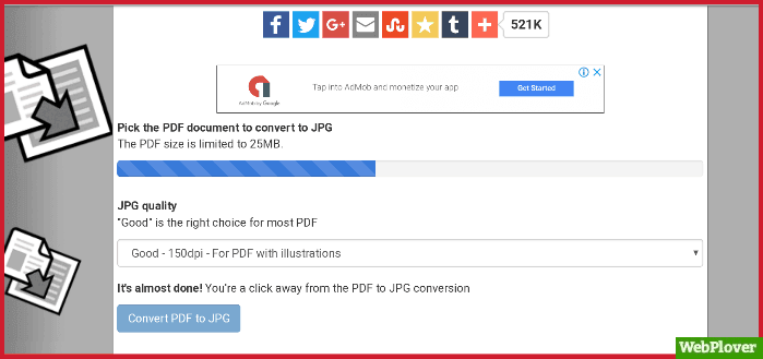 Convert PDF To JPG