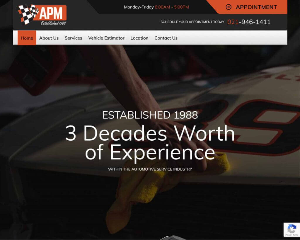 autoperformancemotors  - Project made by WebPlover