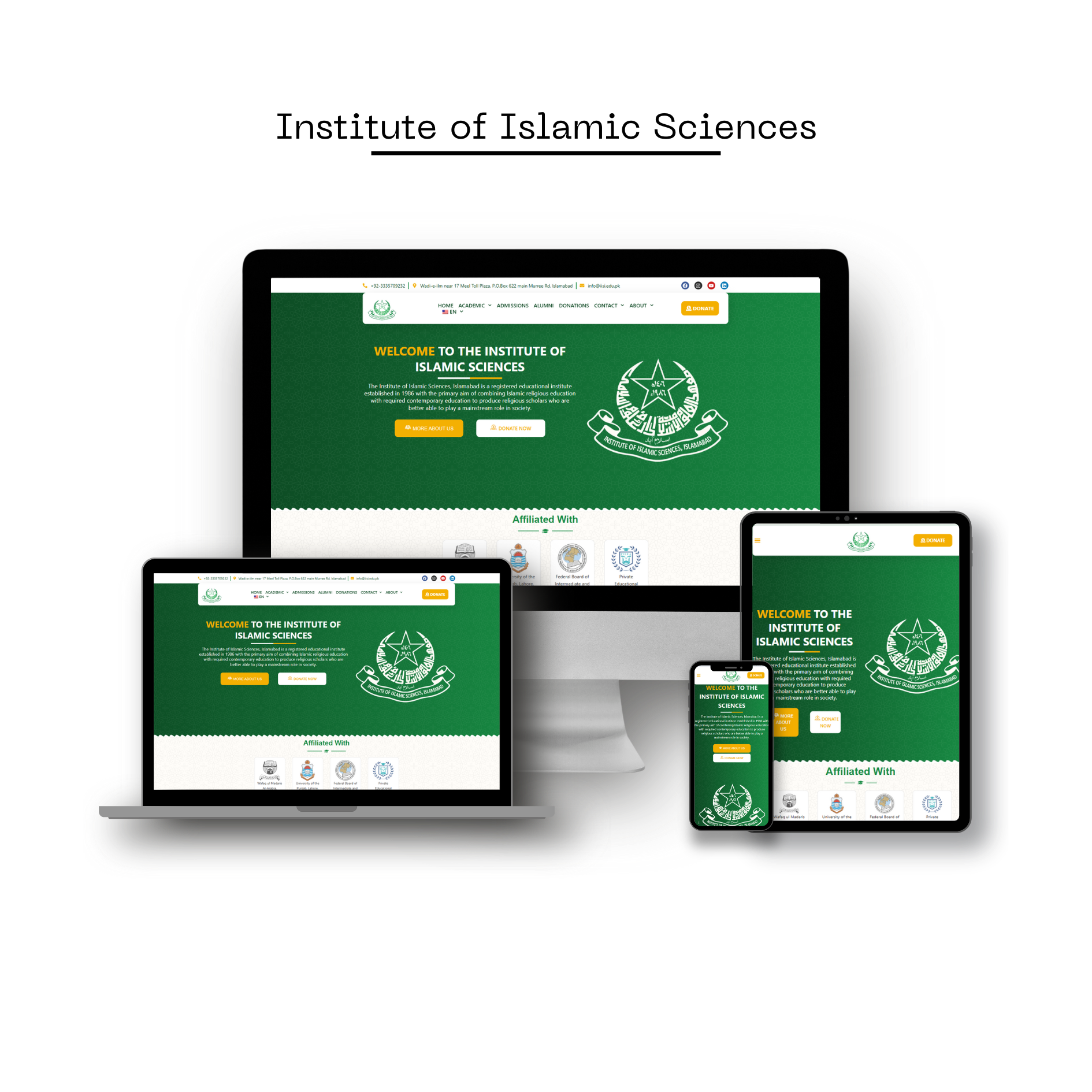 Institute of Islamic Sciences, Islamabad 1 Modern - WebPlover